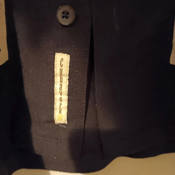 Cubavera Men's Embroidered-Panel Button Down Shirt - Picture 3 of 5